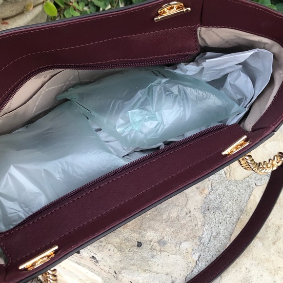 NWT Michael Kors Jet Set Chain handbag&wallet - Picture 3 of 8